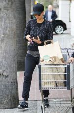 JESSICA ALBA Shopping at Whole Foods in Los Angeles 01/03/2016