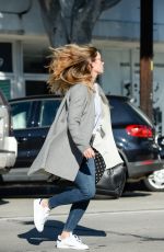 JESSICA BIEL Out and About in Los Angeles 01/12/2016