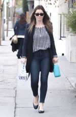 JESSICA BIEL Out and About in Los Angeles 01/16/2016