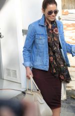 JESSICA BIEL Out for Lunch in Beverly Hills 01/15/2016