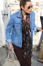 JESSICA BIEL Out for Lunch in Beverly Hills 01/15/2016