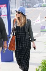 JESSICA BIEL Shopping at Farmers Market in Santa Monica 01/17/2016