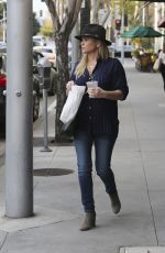 JESSICA CAPSHAW Out and About in Beverly Hills 01/15/2016