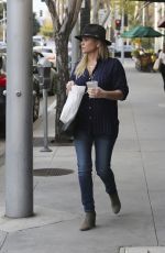 JESSICA CAPSHAW Out and About in Beverly Hills 01/15/2016