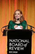 JESSICA CHASTAIN at 2015 National Board of Review Gala in New York 01/05/2016