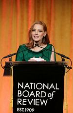 JESSICA CHASTAIN at 2015 National Board of Review Gala in New York 01/05/2016