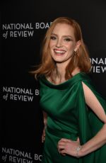 JESSICA CHASTAIN at 2015 National Board of Review Gala in New York 01/05/2016