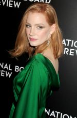 JESSICA CHASTAIN at 2015 National Board of Review Gala in New York 01/05/2016