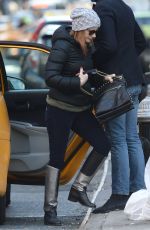 JESSICA CHASTAIN Out and About in New York 01/02/2016