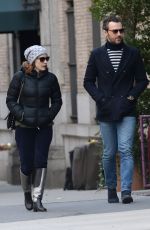 JESSICA CHASTAIN Out and About in New York 01/02/2016