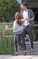 JESSICA LOWNDES Out and About in Los Angeles 01/23/2016