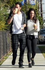 JESSICA LOWNDES Out and About in Los Angeles 01/23/2016