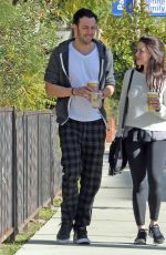 JESSICA LOWNDES Out and About in Los Angeles 01/23/2016