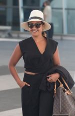 JESSICA MAUBOY at Airport in Adelaide 01/15/2016