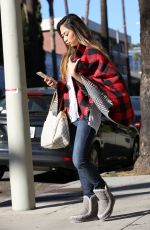 JESSICA SANCHEZ Out and About in Beverly Hills 01/14/2016