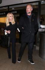 JESSICA SIMPSON Arrives at LAX Airport in Los Angeles 01/13/2016
