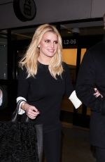 JESSICA SIMPSON Arrives at LAX Airport in Los Angeles 01/13/2016