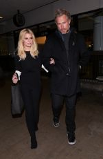 JESSICA SIMPSON Arrives at LAX Airport in Los Angeles 01/13/2016