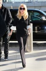 JESSICA SIMPSON at JFK Airport in New York 01/13/2016