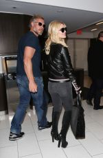 JESSICA SIMPSON at LAX Airport in Los Angeles 01/11/2016