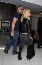 JESSICA SIMPSON at LAX Airport in Los Angeles 01/11/2016