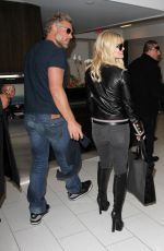 JESSICA SIMPSON at LAX Airport in Los Angeles 01/11/2016