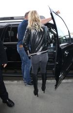 JESSICA SIMPSON at LAX Airport in Los Angeles 01/11/2016