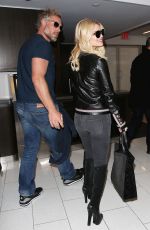 JESSICA SIMPSON at LAX Airport in Los Angeles 01/11/2016