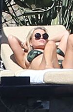JESSICA SIMPSON in Bikini at a Pool in Cabo San Lucas 01/17/2016