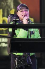 JESSIE J at Dick Clark’s New Year’s Rockin Eve with Ryan Seacrest 2016 in New York 12/31/2015