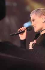JESSIE J at Dick Clark’s New Year’s Rockin Eve with Ryan Seacrest 2016 in New York 12/31/2015