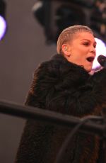 JESSIE J at Dick Clark’s New Year’s Rockin Eve with Ryan Seacrest 2016 in New York 12/31/2015