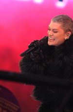 JESSIE J at Dick Clark’s New Year’s Rockin Eve with Ryan Seacrest 2016 in New York 12/31/2015