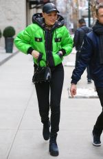 JESSIE J Out and About in New York 12/31/2015