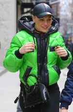 JESSIE J Out and About in New York 12/31/2015