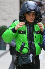 JESSIE J Out and About in New York 12/31/2015