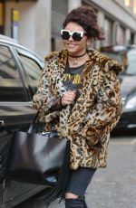 JESY NELSON Leaves an Offices in London 01/21/2016