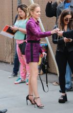 JOANNE FROGGATT Arrives at Jimmy Kimmel Live! in Hollywood 01/11/2016