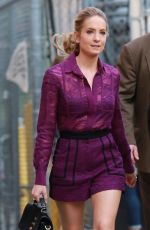JOANNE FROGGATT Arrives at Jimmy Kimmel Live! in Hollywood 01/11/2016