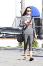JORDANA BREWSTER Out and About in Brentwood 01/17/2016