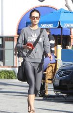 JORDANA BREWSTER Out and About in Brentwood 01/17/2016