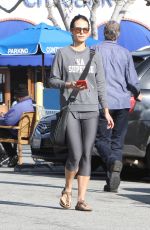 JORDANA BREWSTER Out and About in Brentwood 01/17/2016