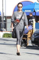 JORDANA BREWSTER Out and About in Brentwood 01/17/2016
