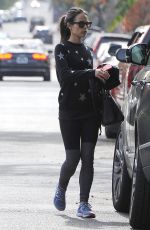 JORDANA BREWSTER Out and About in West Hollywood 01/11/2016