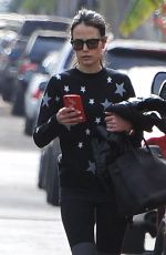 JORDANA BREWSTER Out and About in West Hollywood 01/11/2016