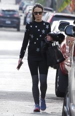 JORDANA BREWSTER Out and About in West Hollywood 01/11/2016