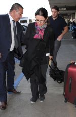 JULIA LOUIS-DREYFUS Arrives at LAX Airport in Los Angeles 01/04/2016