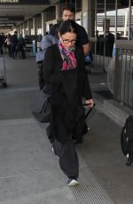 JULIA LOUIS-DREYFUS Arrives at LAX Airport in Los Angeles 01/04/2016