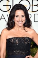 JULIA LOUIS-DREYFUS at 73rd Annual Golden Globe Awards in Beverly Hills 10/01/2016