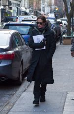 JULIA ROBERTS Out and About in New York 01/21/2016